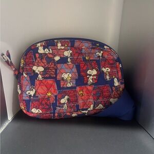 Vera Bradley Snoopy Crossbody Bag - Red and Blue